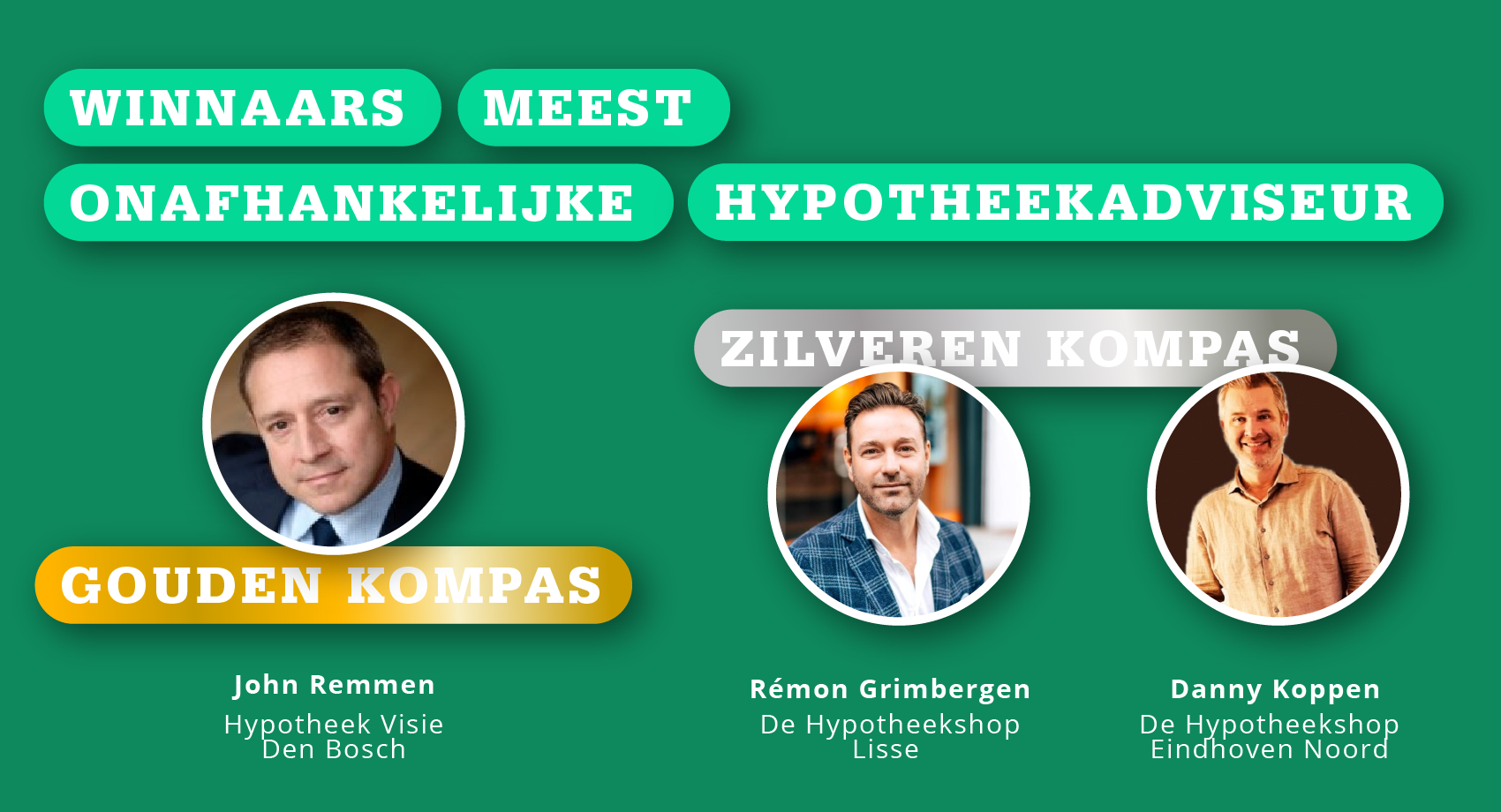 John Remmen uitgeroepen tot de Meest Onafhankelijke Hypotheekadviseur van 2024 tijdens Stamppotparty