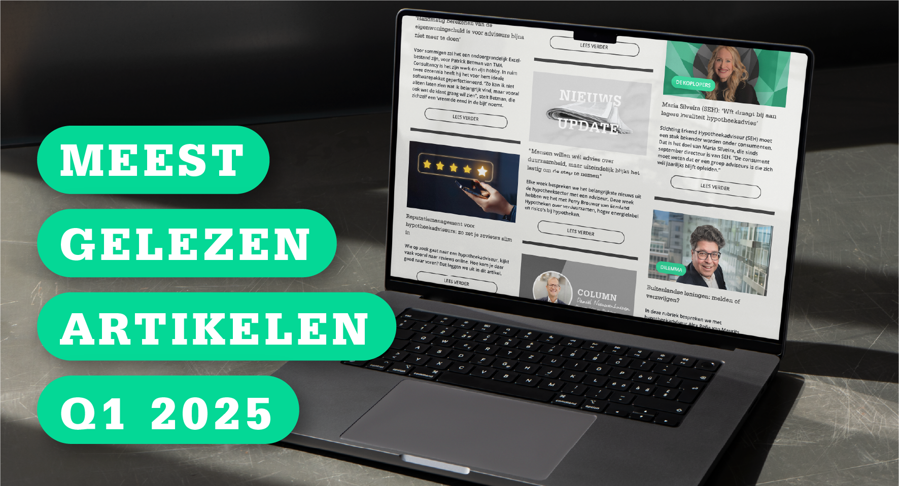 Dit waren de zes best gelezen artikelen van het eerste kwartaal van 2025